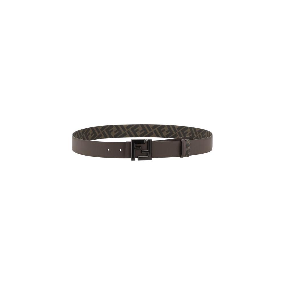 Fendi FF Logo reversible Belt Fendi Dark Slate Gray