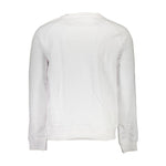 Guess Jeans White Cotton Unisex Sweatshirt GU-1012-XL