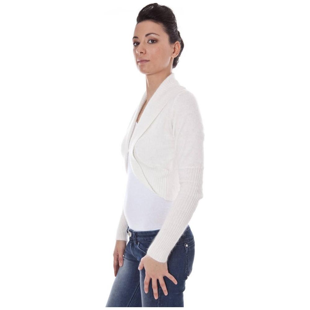 Datch White Wool Sweater Datch Dark Slate Gray
