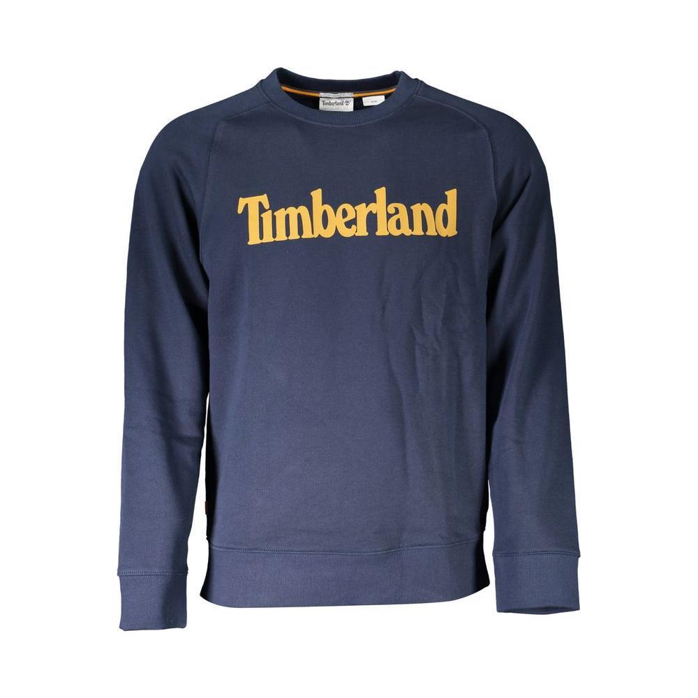 Timberland Blue Cotton Unisex Sweatshirt