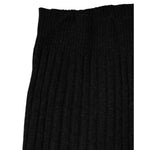 Dolce & Gabbana Black Cashmere Knitted Neck Warmer Foulard Scarf MS7356