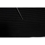 Dolce & Gabbana Black Cashmere Knitted Neck Warmer Foulard Scarf MS7362