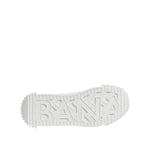 Dolce & Gabbana White Leather Low Top NS1 Sneakers Shoes MV7222-44