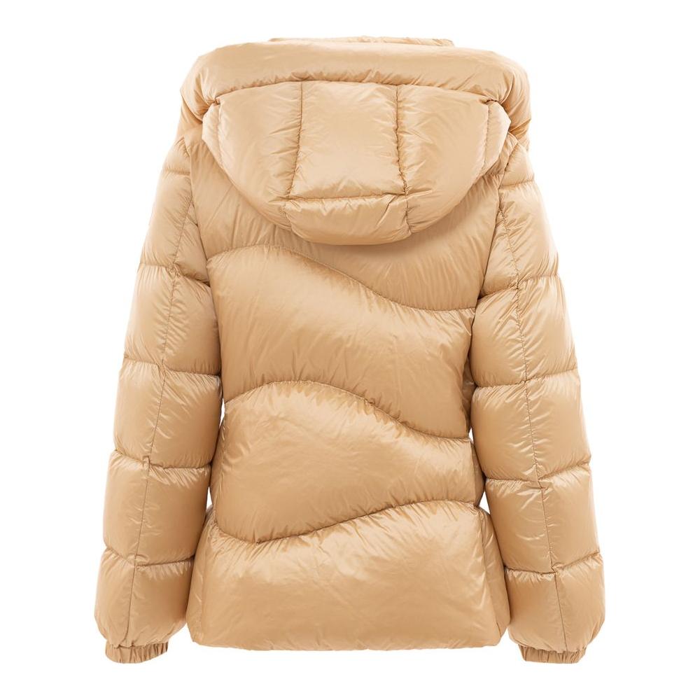 Add Yellow Polyamide Jackets & Coat Add Tan