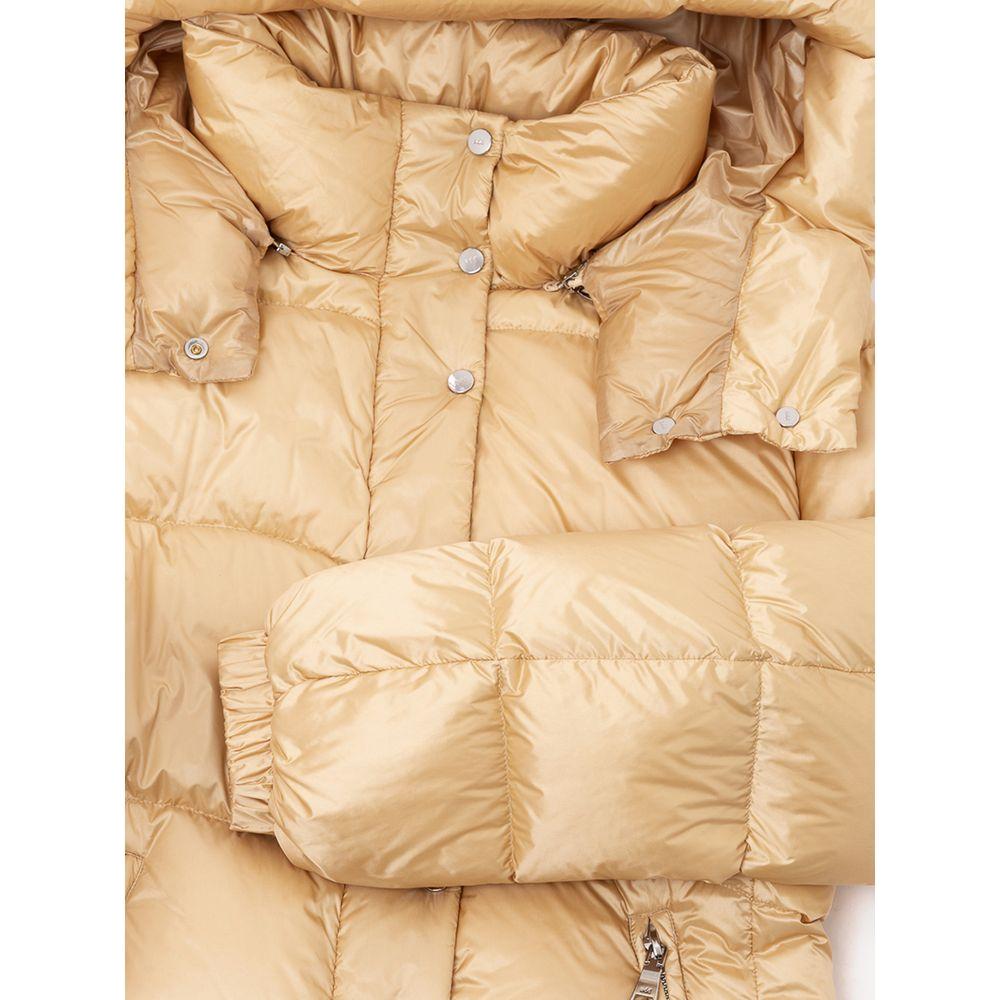 Add Yellow Polyamide Jackets & Coat Add Tan