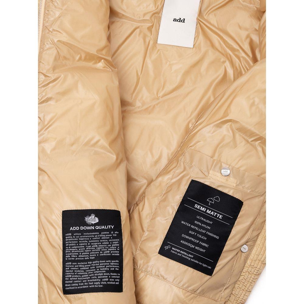Add Yellow Polyamide Jackets & Coat Add Tan