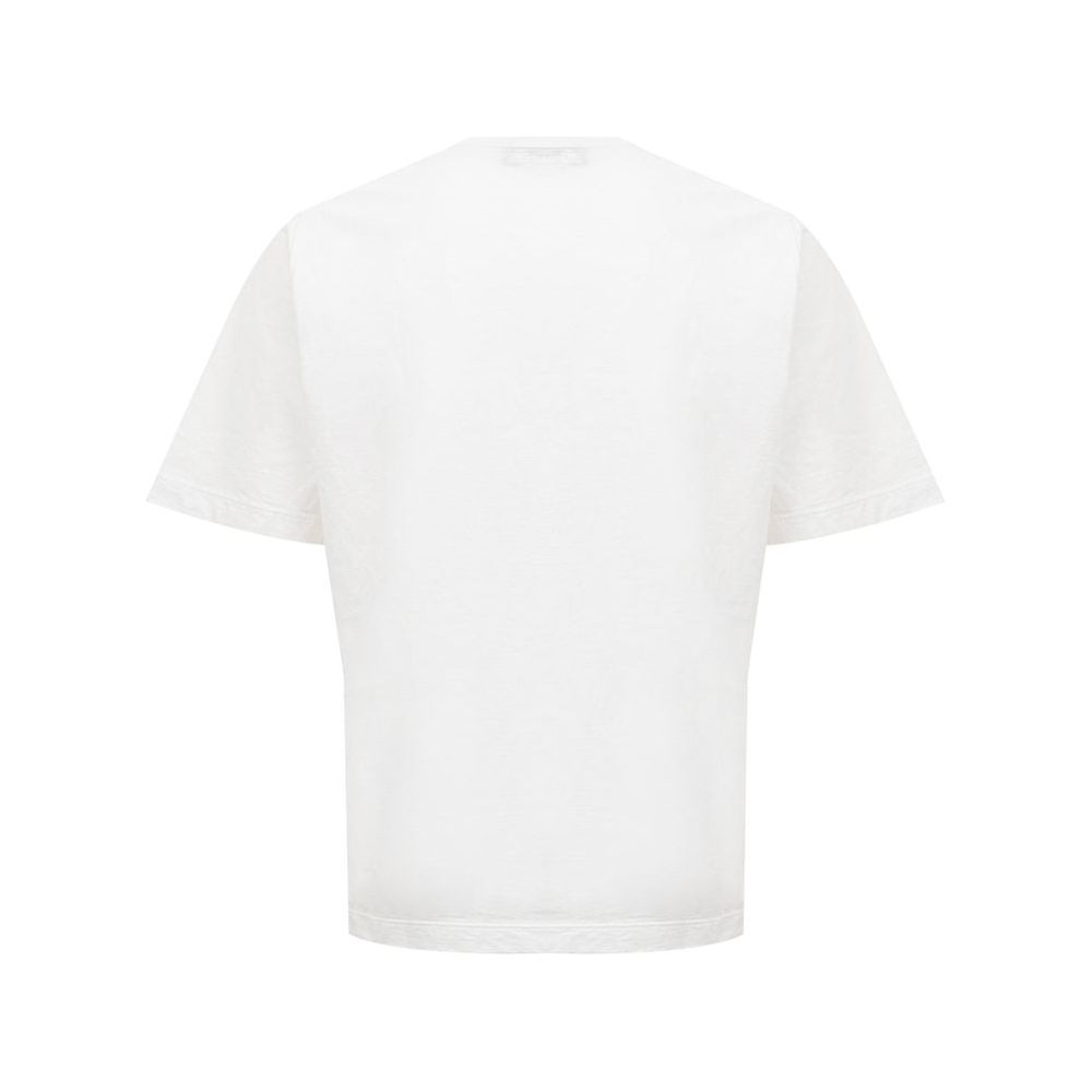 Dsquared² Elegant Cotton White Tee for Stylish Women Dsquared² White Smoke