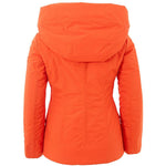 Peuterey Elegant Orange Polyester Jacket for Women Peuterey Tomato