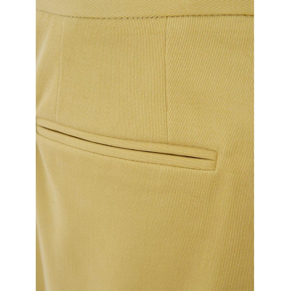 Lardini Golden Elegance Cotton Pants Lardini Dark Khaki