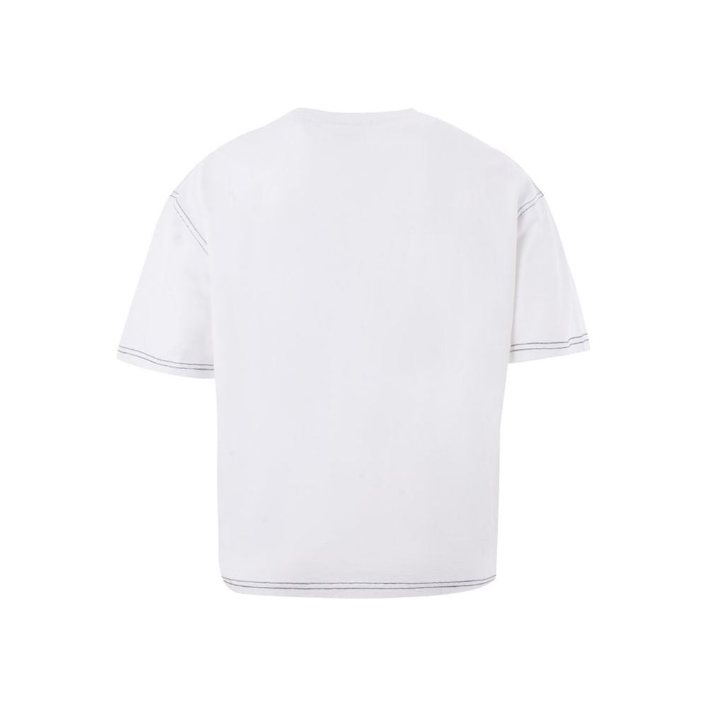 Kenzo Elegant White Cotton Top for Women Kenzo Lavender