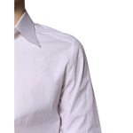 Dolce & Gabbana White Cotton GOLD Dress Formal Shirt TSH878542-40