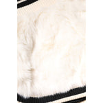 Dolce & Gabbana White Faux Fur High Waisted Hot Pants Short SKI2068-44