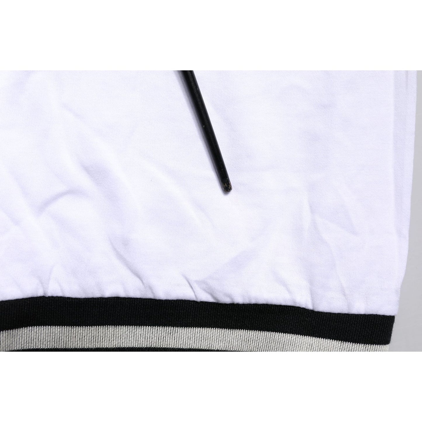 Dolce & Gabbana White Cotton DG Fashion Crew Neck Tee T-shirt TSH86879-42