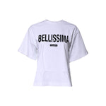 Dolce & Gabbana White Bellissima Cotton Crew Neck T-shirt TSH87039-38