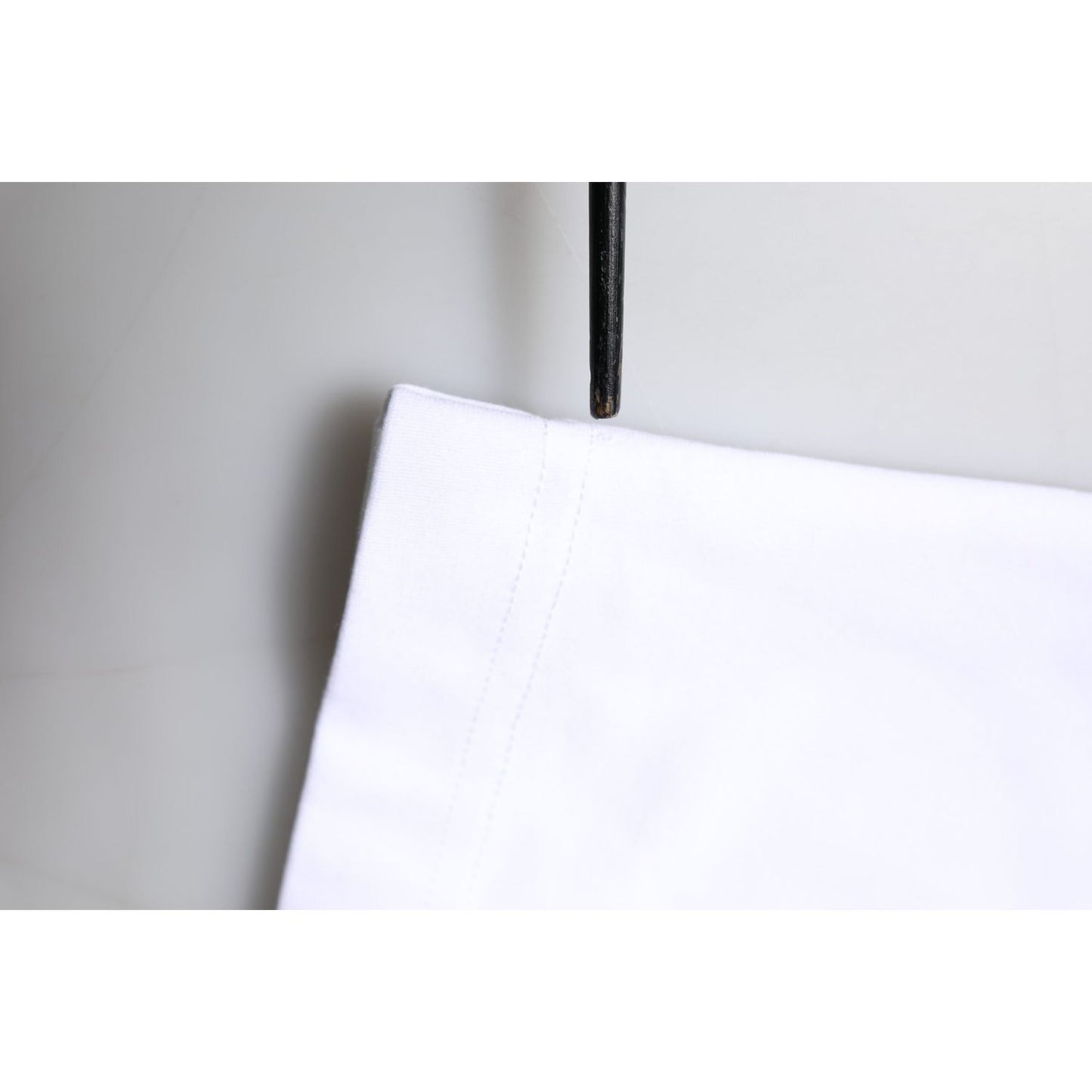 Dolce & Gabbana White Bellissima Cotton Crew Neck T-shirt TSH87168-46