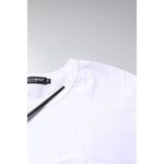 Dolce & Gabbana White Cotton Crew Neck Cropped Top T-shirt TSH87187-38