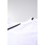 Dolce & Gabbana White Cotton Crew Neck Cropped Top T-shirt TSH87187-38