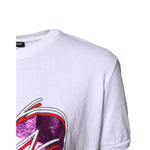Dolce & Gabbana White Printed Cotton Round Neck Top T-shirt TSH87220-36
