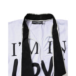 Dolce & Gabbana White Cotton Silk Blend Ascot Collar T-shirt TSH878611-38