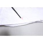 Dolce & Gabbana White Cotton Silk Blend Ascot Collar T-shirt TSH878611-38