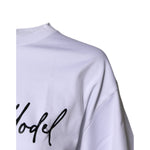 Dolce & Gabbana White Printed Cotton Round Neck Top T-shirt TSH87261-38
