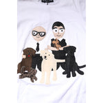 Dolce & Gabbana White Cotton #DGFAMILY Embroidery T-shirt TSH87276-36