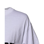Dolce & Gabbana White Printed Round Neck Top Cotton T-shirt TSH87359-40