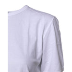 Dolce & Gabbana White Short Sleeves Round Neck Top T-shirt TSH87394-38