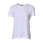 Dolce & Gabbana White Short Sleeves Round Neck Top T-shirt TSH87395-38