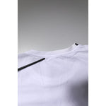 Dolce & Gabbana White Short Sleeves Round Neck Top T-shirt TSH87395-38