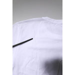 Dolce & Gabbana White Short Sleeves Round Neck Top T-shirt TSH87395-38