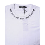 Dolce & Gabbana White Cotton Sleeveless Printed Tank T-shirt TSH878649-40