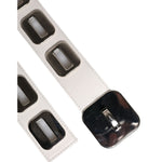 Dolce & Gabbana White Leather Gold Tone Rotating Buckle Belt WMB394-90