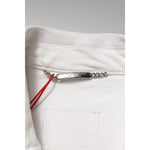 Dolce & Gabbana White Graffiti Cotton Stretch Denim Jacket JKT41311-48