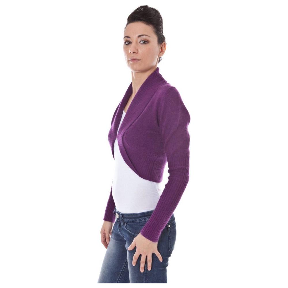 Datch Purple Wool Sweater Datch Dark Slate Gray