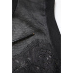 Dolce & Gabbana Black Lace Sheer Crew Neck Sleeveless Top TSH878592-38