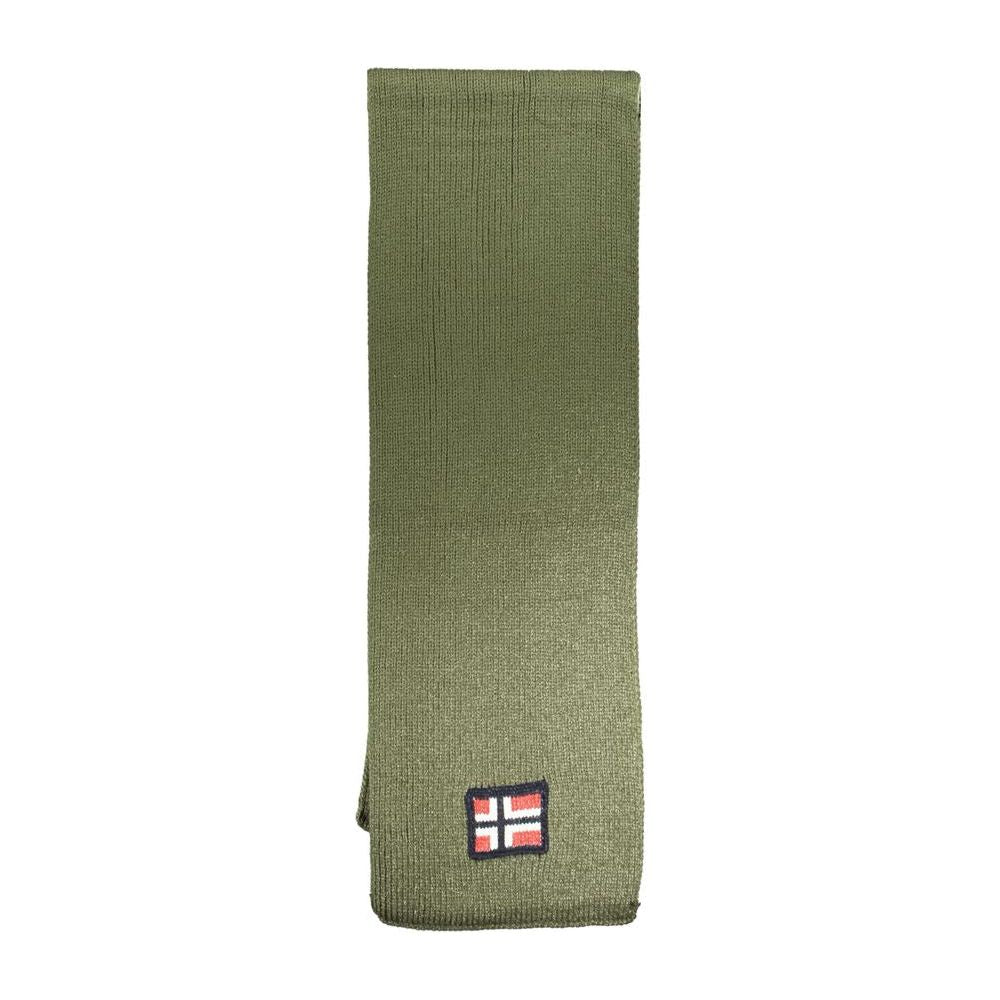 Norway 1963 Green Acrylic Scarf Norway 1963 Dim Gray