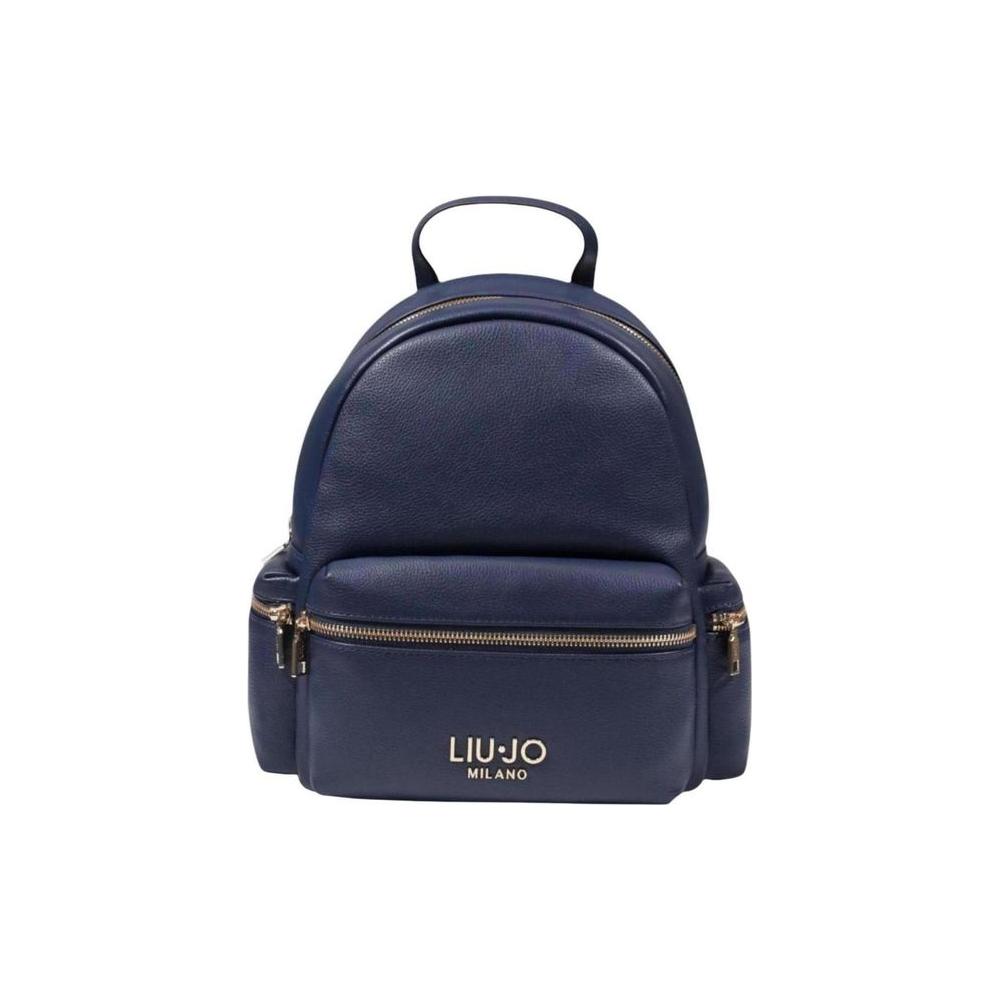 Liu Jo Blue Polyester Backpack