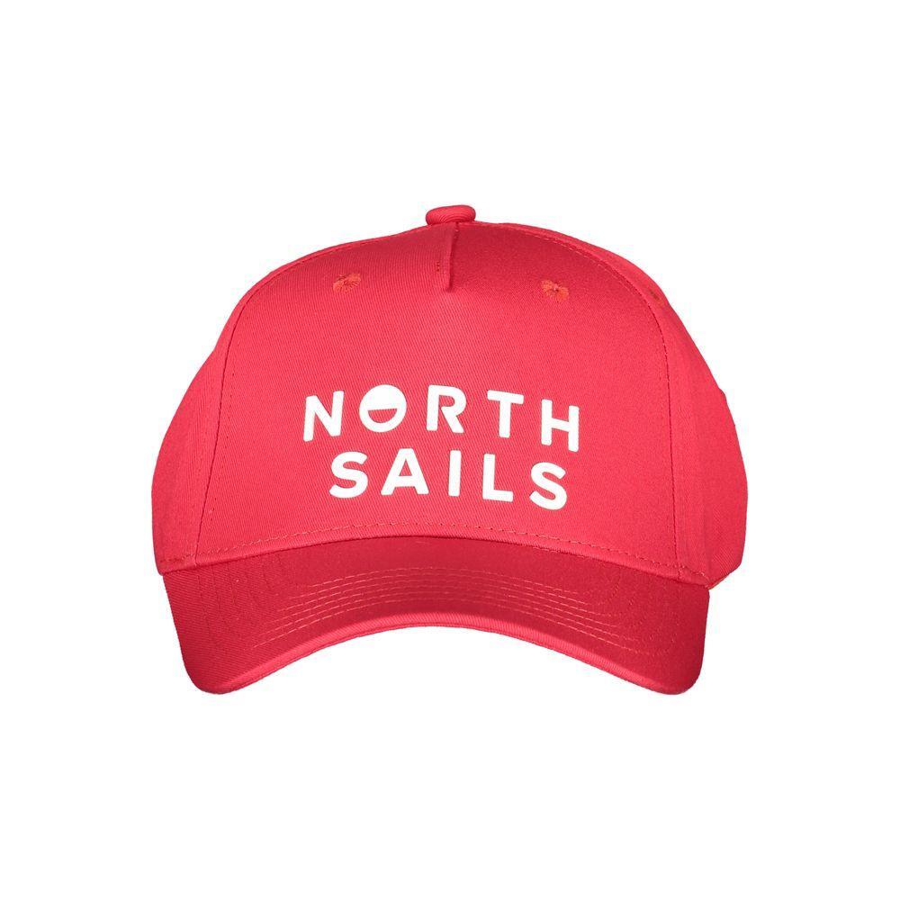 North Sails Red Cotton Hats & Cap NO-29249
