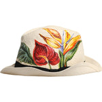 Dolce & Gabbana Dolce & Gabbana Beige Floral Print Straw Wide Brim Fedora Hat HAT9694-57 1728,57 cm|S,58 cm|M,59 cm|L,67345645728,Accessories,Beige,Dolce & Gabbana,Hats & Caps - Men - Accessories,Material: 100% Straw,Men,Men - Accessories,New with tags
