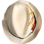 Dolce & Gabbana Dolce & Gabbana Beige Floral Print Straw Wide Brim Fedora Hat HAT9694-57 1728,57 cm|S,58 cm|M,59 cm|L,67345645728,Accessories,Beige,Dolce & Gabbana,Hats & Caps - Men - Accessories,Material: 100% Straw,Men,Men - Accessories,New with tags