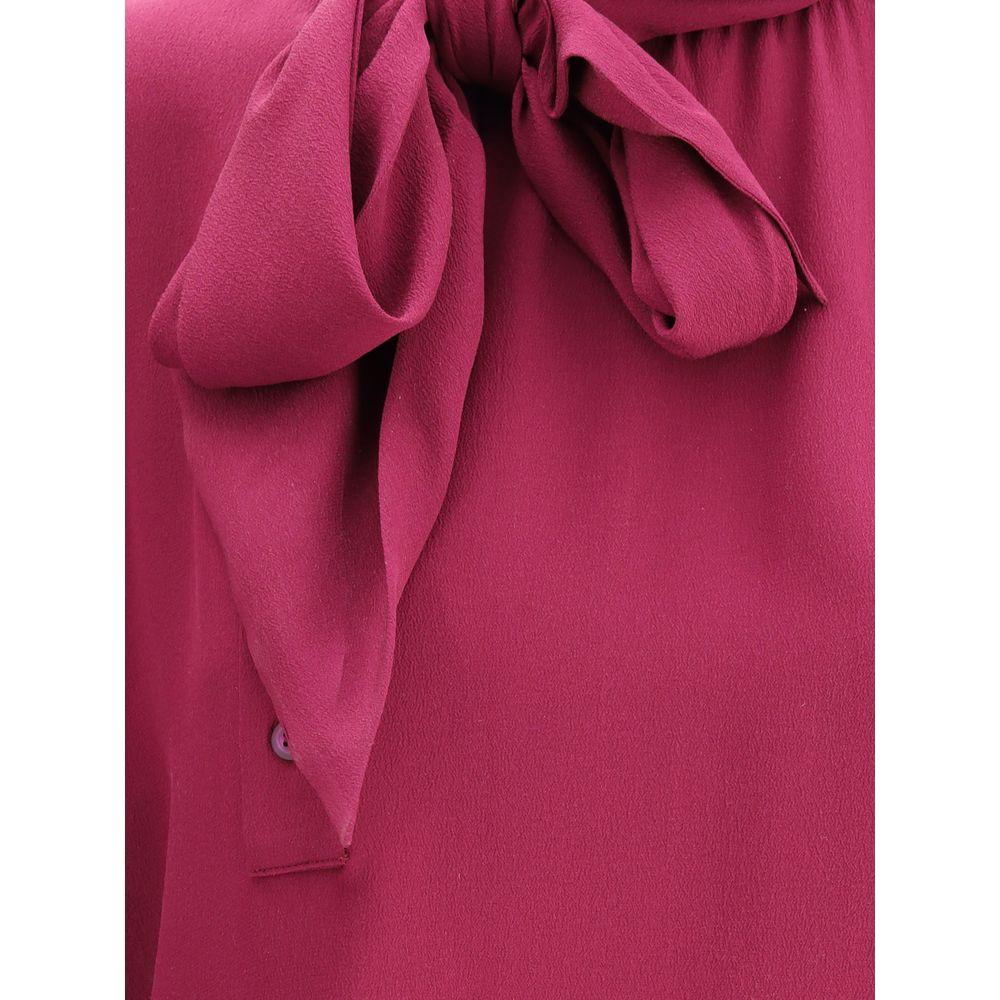 Prada Silk Blouse Prada Maroon