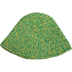 Dolce & Gabbana Dolce & Gabbana Green Cotton Crochet DG Logo Bucket Hat HAT9858-58 1728,58 cm|M,67345645728,Accessories,Dolce & Gabbana,Green,Hat - Women - Accessories,Material: 100% Cotton,New with tags,Women,Women - Accessories