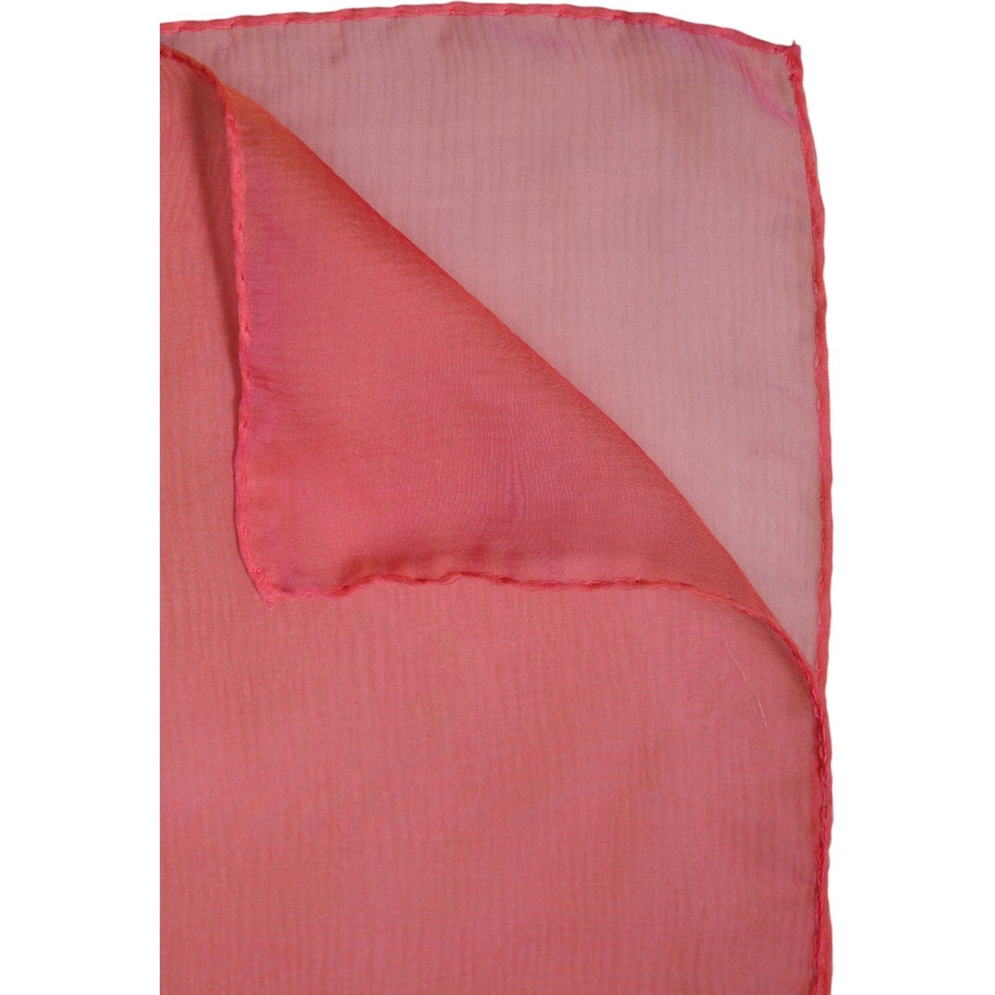 Dolce & Gabbana Pink Silk Rectangle Women Wrap Shawl Scarf Dolce & Gabbana Pale Violet Red