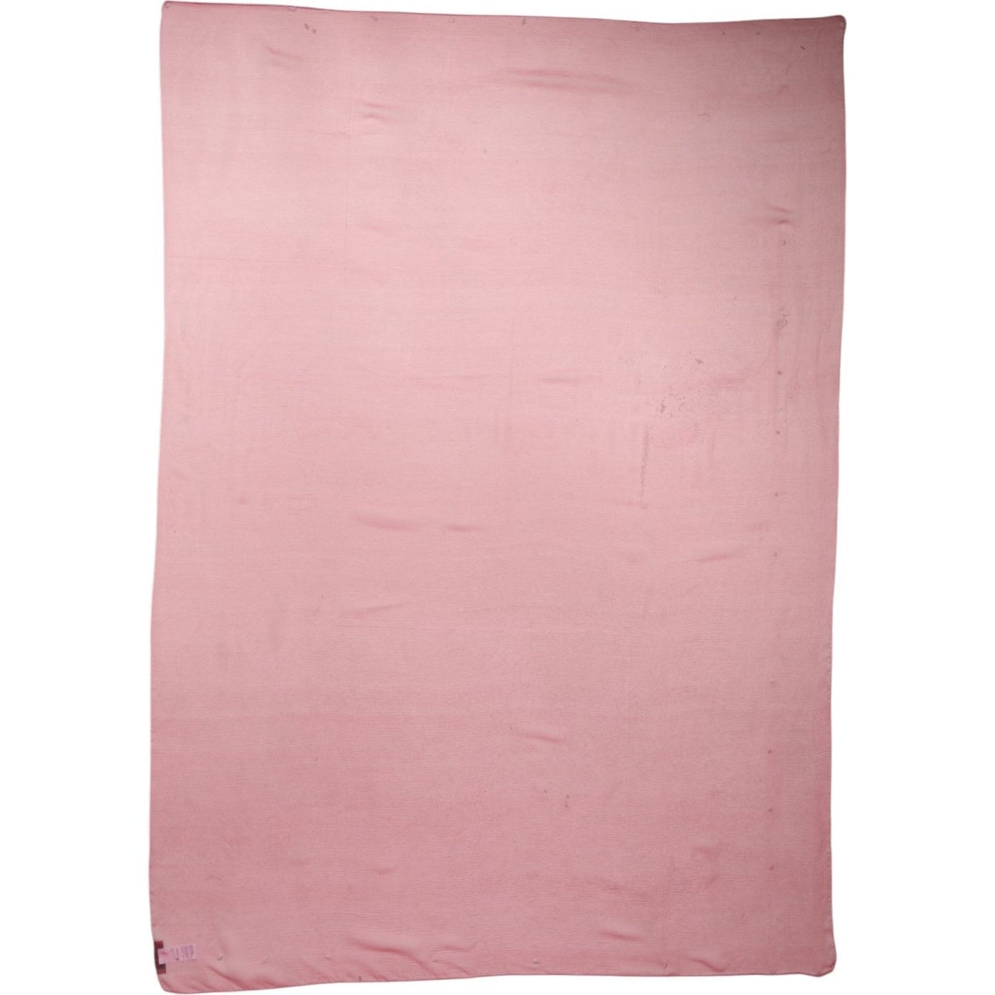 Dolce & Gabbana Pink Silk Rectangle Women Wrap Shawl Scarf Dolce & Gabbana Tan