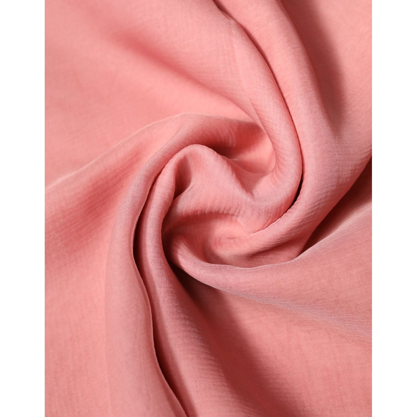 Dolce & Gabbana Pink Silk Rectangle Women Wrap Shawl Scarf Dolce & Gabbana Dark Salmon