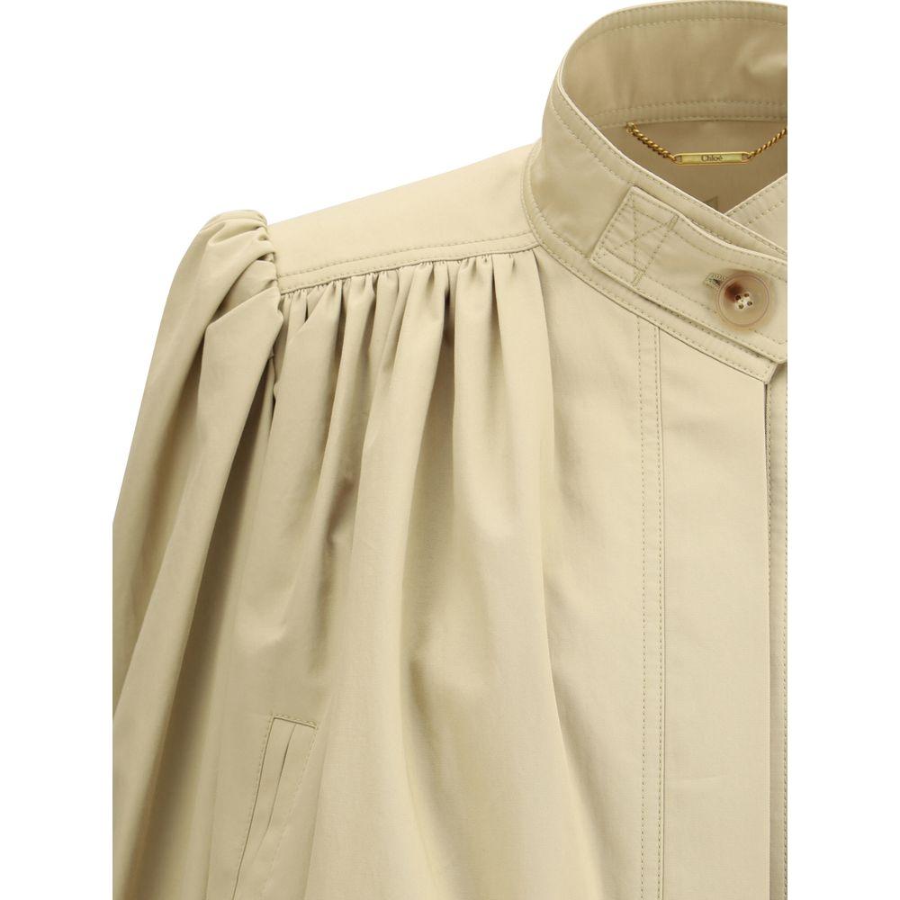 Chloé Cropped Jacket Chloé Tan
