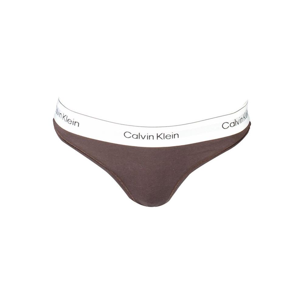 Calvin Klein Brown Cotton Underwear Calvin Klein Dim Gray