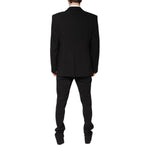 Dolce & Gabbana Black Cotton Single Breasted 2 Piece Suit KOS2300-54