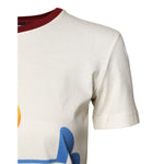 Dolce & Gabbana White Cotton Print Short Sleeves Top T-shirt TSH90388-36